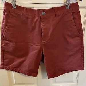 Men’s Bonobos Chino Shorts Size 32W, 7” Inseam